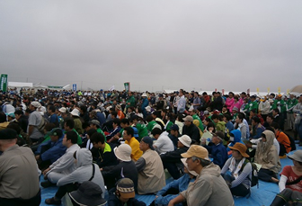 ２０１３年１０月６日　瓦礫を活かす森の長城プロジェクト参加